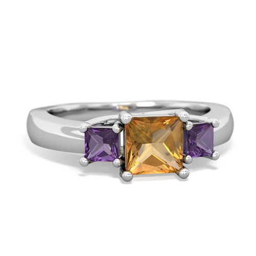 citrine-amethyst timeless ring