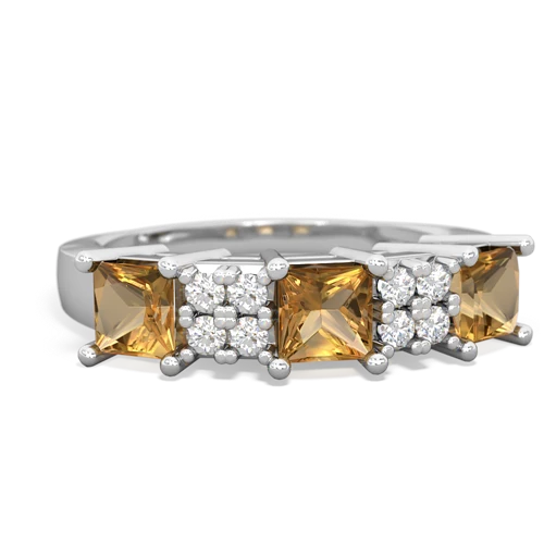 citrine-citrine timeless ring