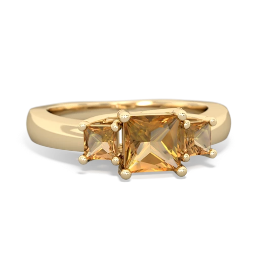 citrine-citrine timeless ring