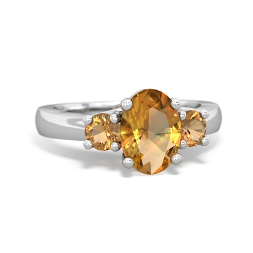 citrine-citrine timeless ring