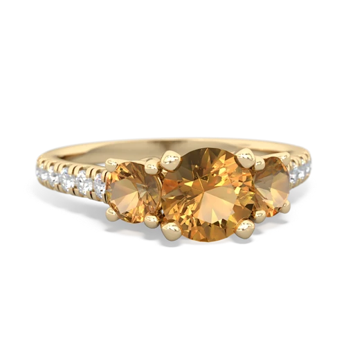 tourmaline-opal trellis pave ring