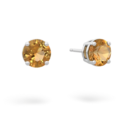 citrine earrings