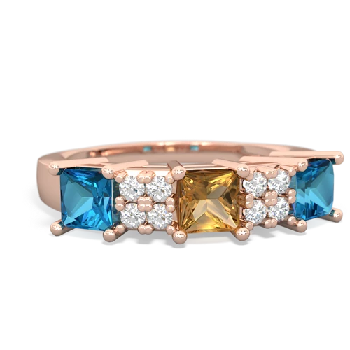 citrine-london topaz timeless ring