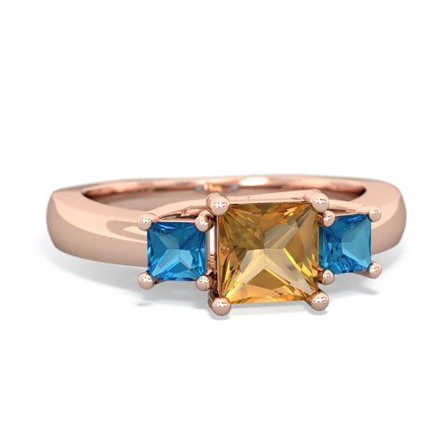 citrine-london topaz timeless ring