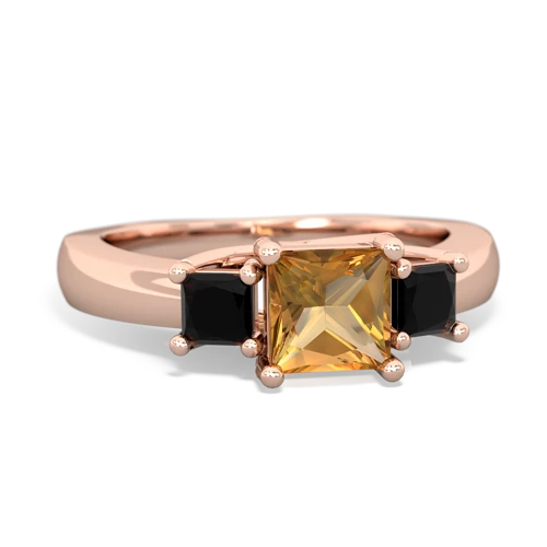 citrine-onyx timeless ring