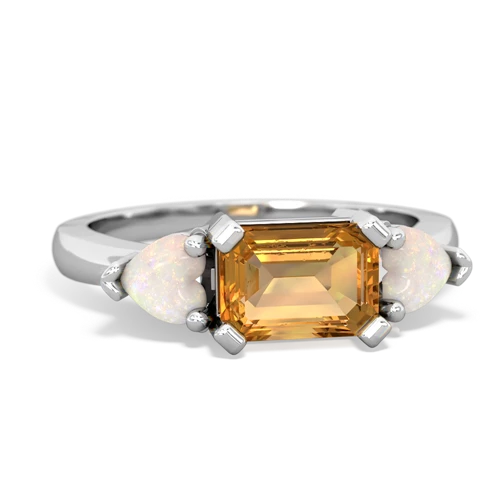 citrine-opal timeless ring