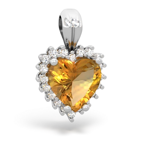 citrine timeless pendant