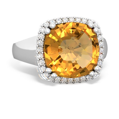 citrine cocktail ring