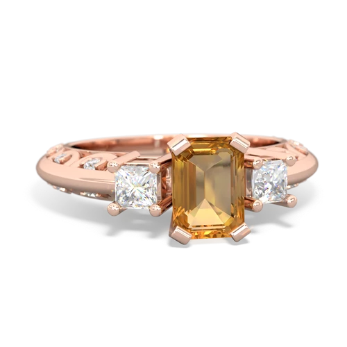 citrine engagement ring