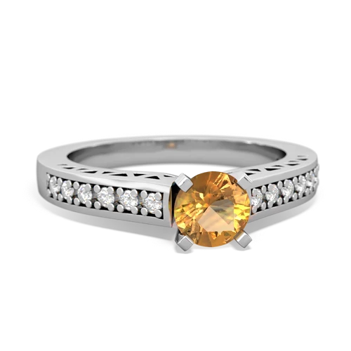 Citrine Art Deco Genuine Citrine ring Ring