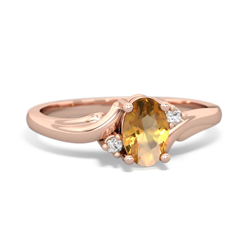 Citrine Swirls Genuine Citrine ring Ring