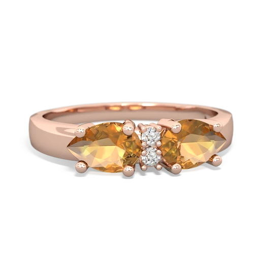 citrine timeless ring