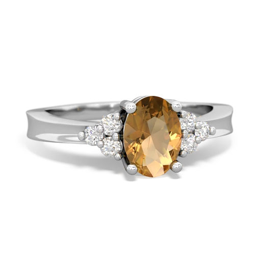 citrine timeless ring