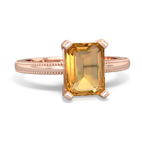 citrine timeless ring