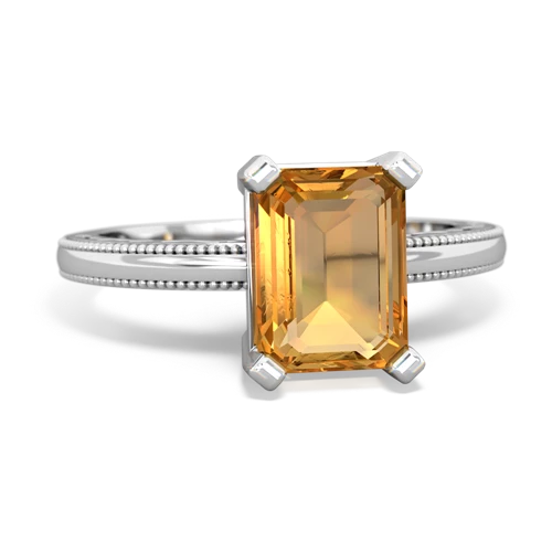 citrine timeless ring