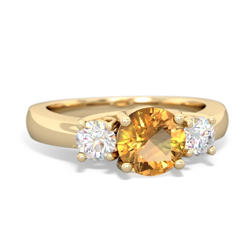 citrine timeless ring