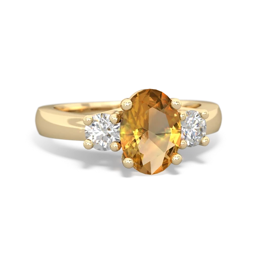 citrine timeless ring