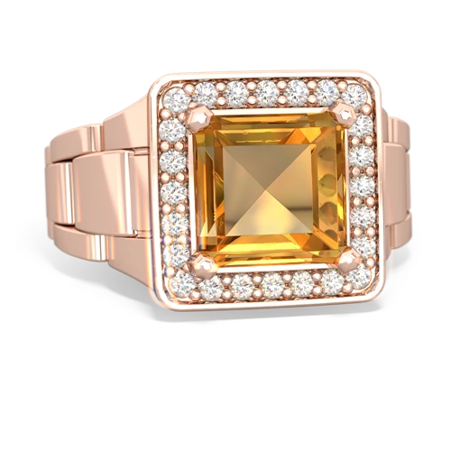 citrine watch ring ring