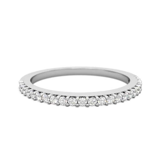 Matching rings for Aquamarine Engagement 14K White Gold ring R26438VL