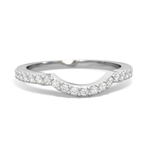 Matching rings for Aquamarine Celtic Knot Halo 14K White Gold ring R26445RH