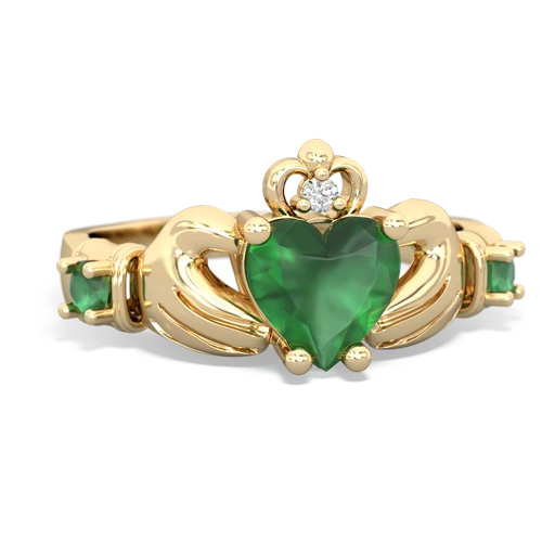 tourmaline-opal claddagh ring