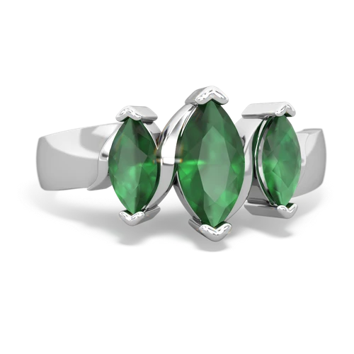 emerald-onyx keepsake ring