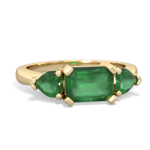 peridot-citrine timeless ring