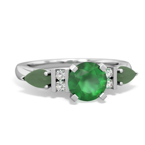 emerald-jade engagement ring