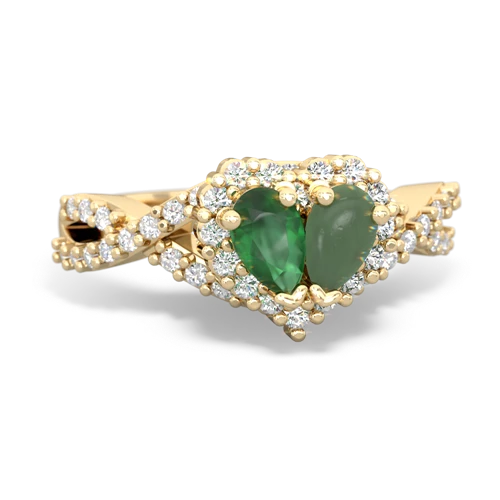 emerald-jade engagement ring