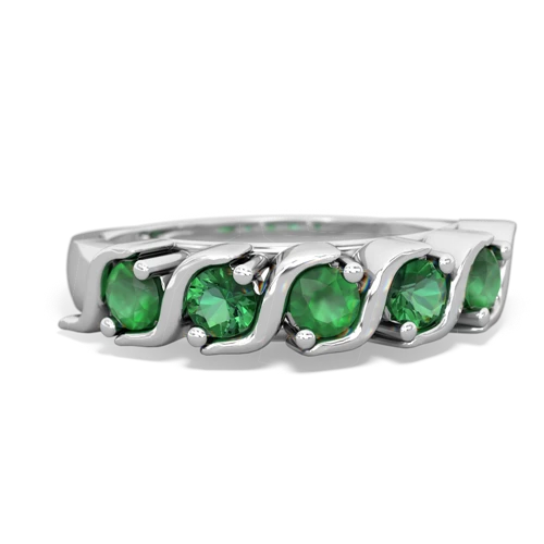 emerald-lab emerald timeless ring