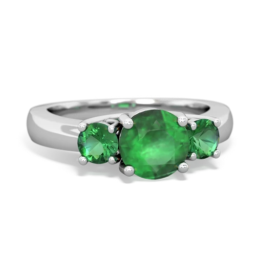 emerald-lab emerald timeless ring