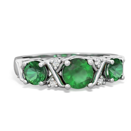 emerald-lab emerald timeless ring