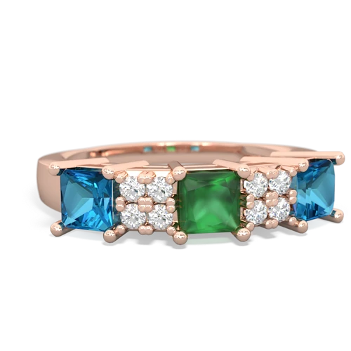 emerald-london topaz timeless ring