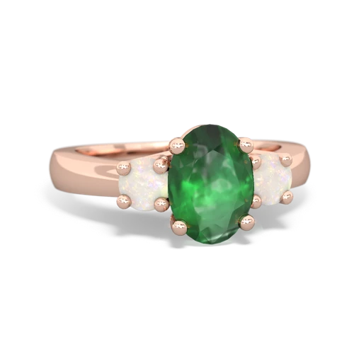 emerald-opal timeless ring