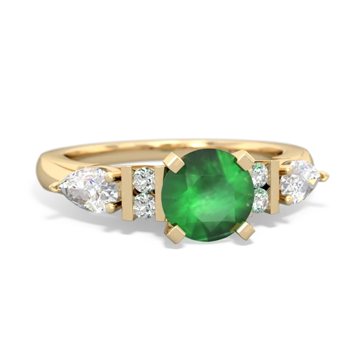 emerald engagement ring