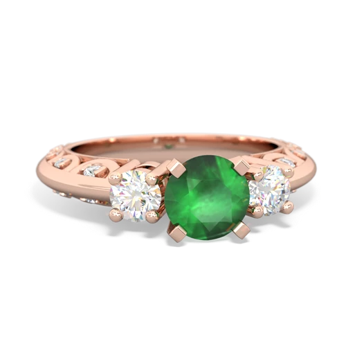 emerald engagement ring