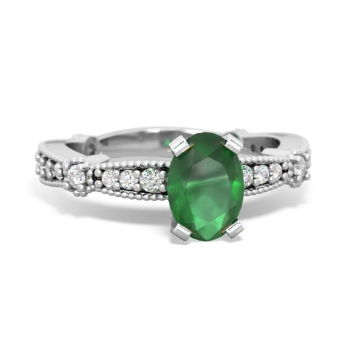 emerald engagement ring