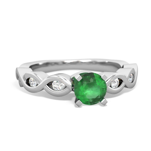 emerald engagement ring