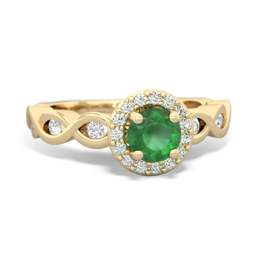 emerald engagement ring