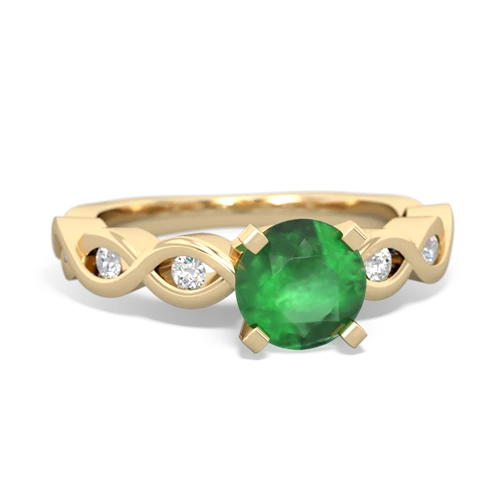 emerald engagement ring