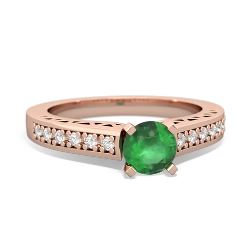 Emerald Art Deco Genuine Emerald ring Ring