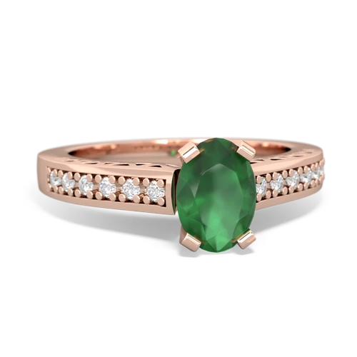 emerald engagement ring