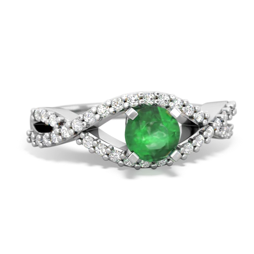 emerald engagement ring