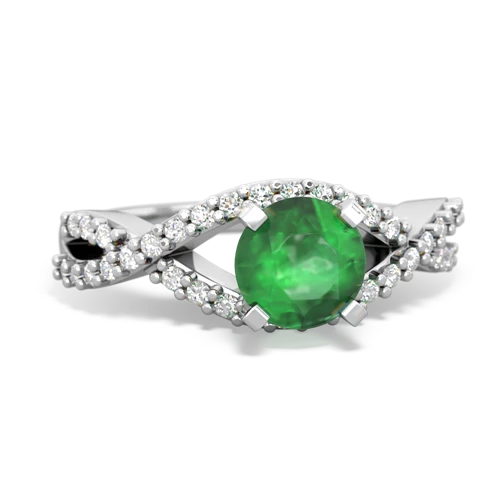 emerald engagement ring