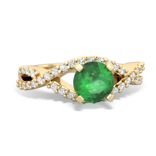 emerald engagement ring