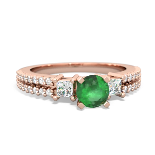 emerald engagement ring