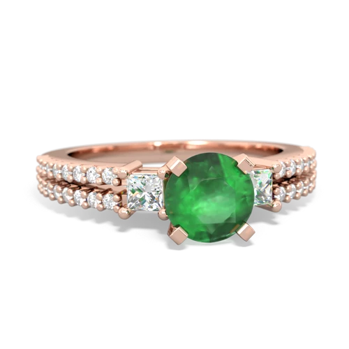 emerald engagement ring