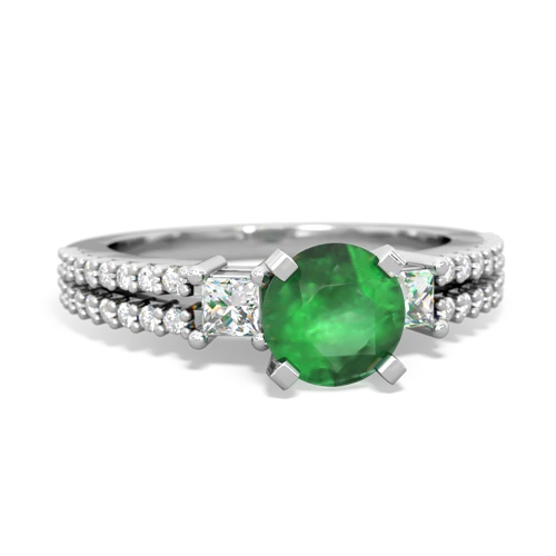 emerald engagement ring