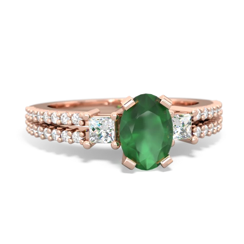 emerald engagement ring