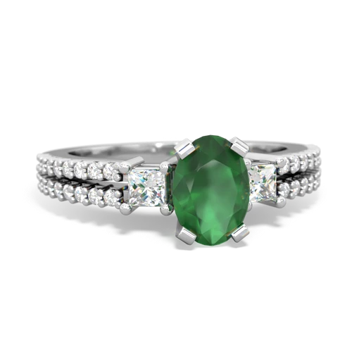 emerald engagement ring